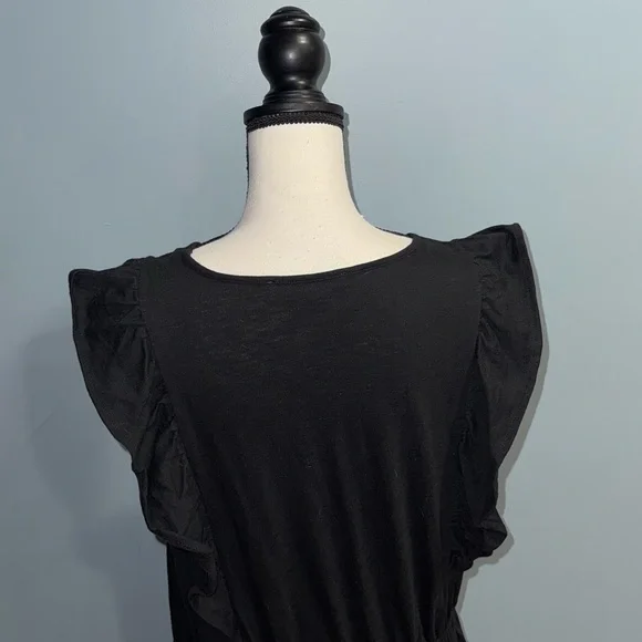 loft- black dress - Picture 4 of 5